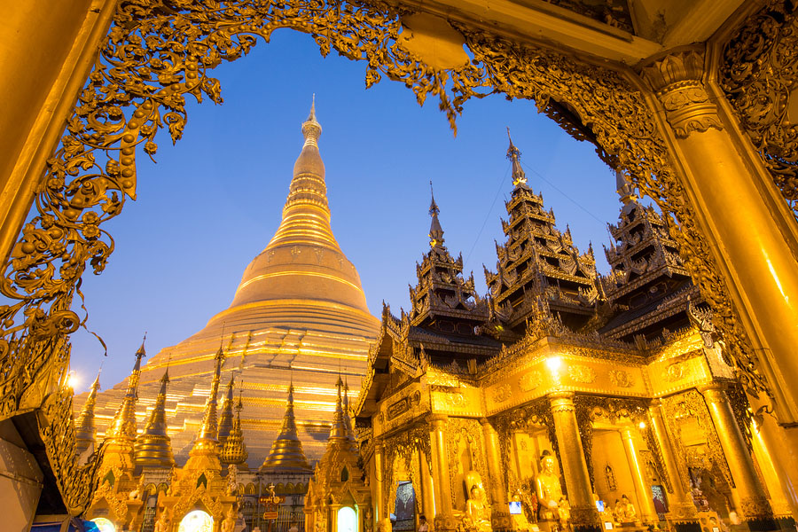 Shwedagon Pagoda symbolizing Burmese translation service